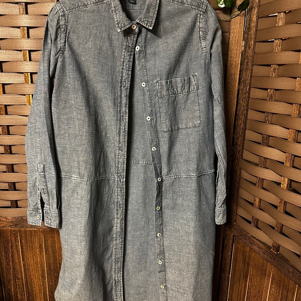Denim Shirt Dress